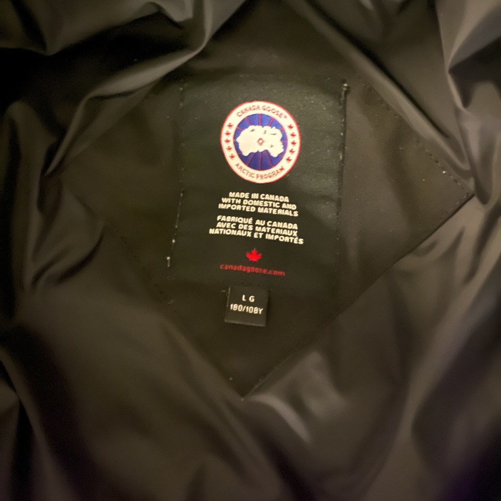 Canada goose parka jacket.